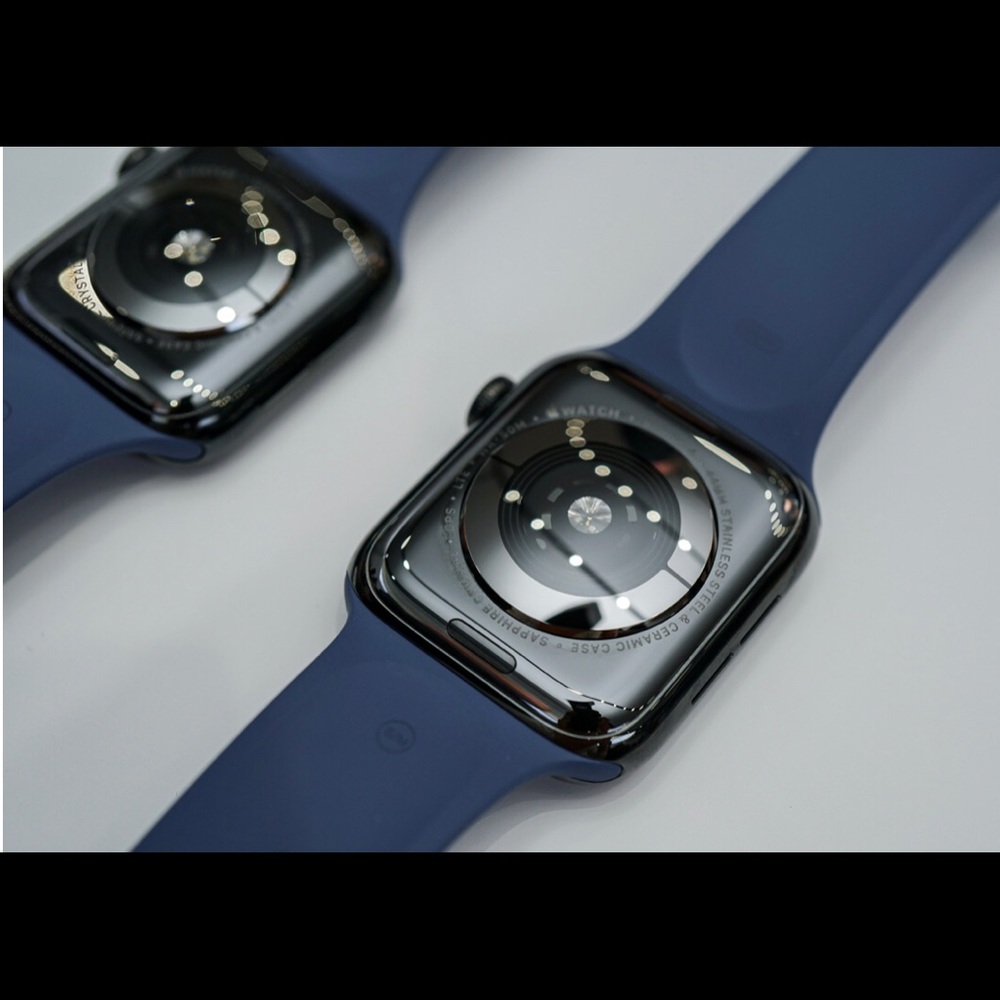 Series 4 black Apple Watch